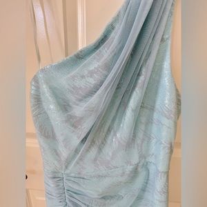 Aidan Mattox One Shoulder Dress